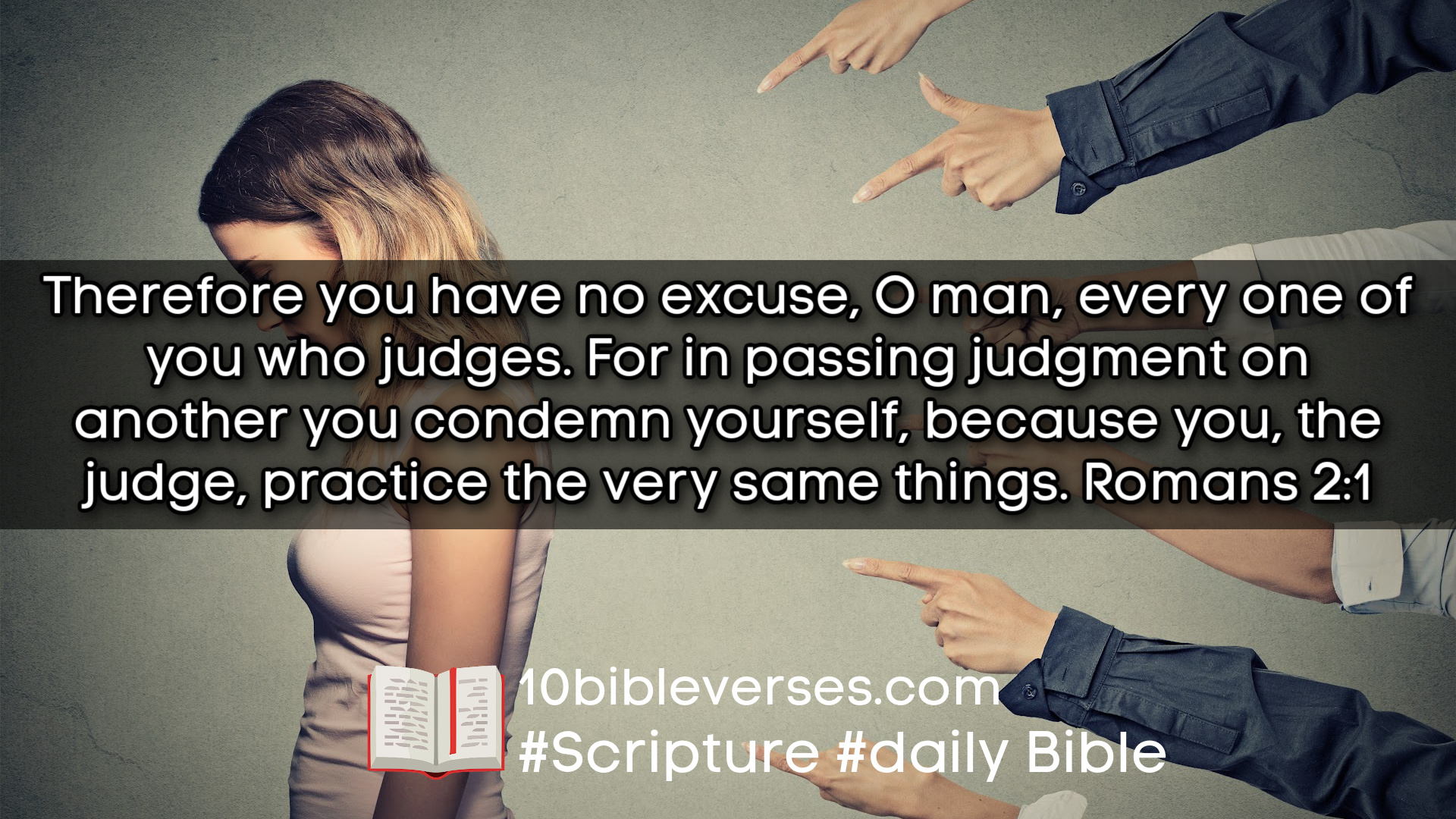 10 Bible Verses about Blaming Others