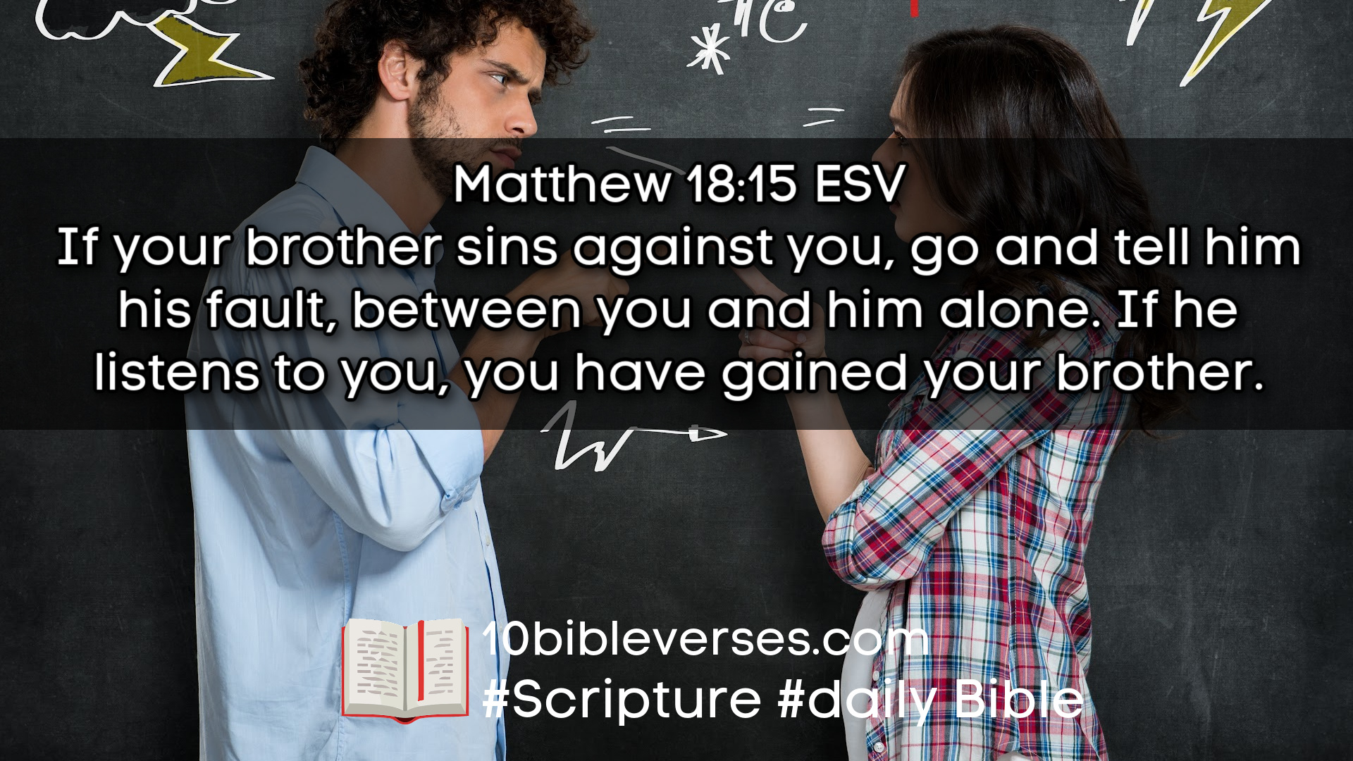 Todays Bible Verses About Confronting Others 5766